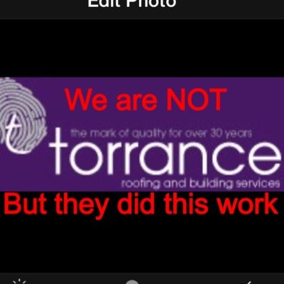 Torrance Roofing&Building services from Rutherglen Glasgow left my house in this state and then blamed me for delays to the insurance.take a look at the pictues