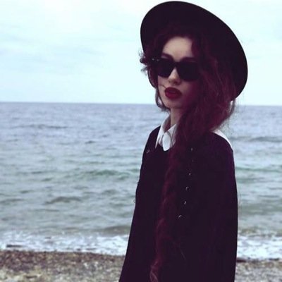 her philosophy of life was that she could die at any moment. the sad thing, she said, was that she didn't.