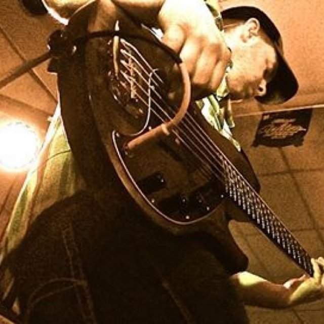 Bassist and harmony singer for Mitch Gordon and the Unleaded Band. Pretty good at repairing musical instruments as well