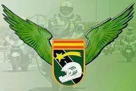Asociación Motorista Ángeles Verdes de España. Amigos de las motos y de la ATGC. Nos vemos en la carretera. Saludos en V's