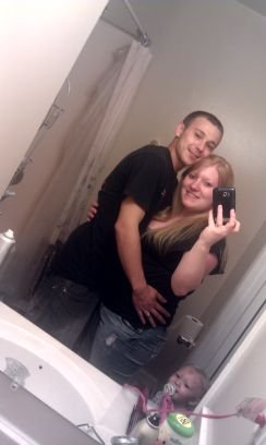 Britany, mommy 20 Married; Leah Marie, Christopher Ryan; && Ryland Jace