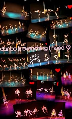 I'll never stop doing the best thing in the world, dancing.❤