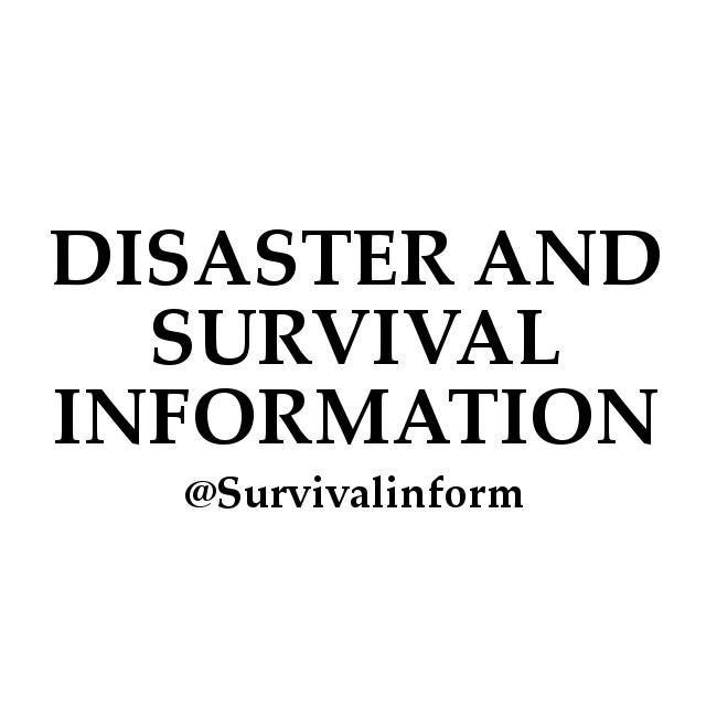 SurvivalInform's profile picture. Tweeting information about #Disasters, #ClimateChange, #Survival and about being #SelfSufficient.