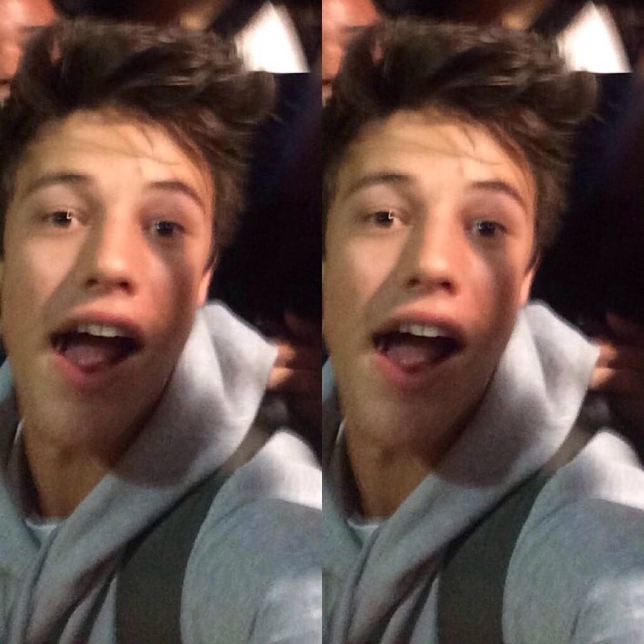 Congrats on your cam follow that follow is hard af even though most of you are newborns
