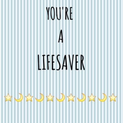 DM ME YOUR LIFESAVER'S @ NAME AND A PHOTO OF THEM AND I'LL POST THEM ON THIS ACCOUNT