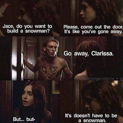 I❤️The Mortal Instruments So So So So Mitch! Damn mutch!