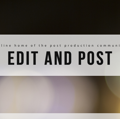 EDITPOST's profile picture. A new home for people in post production.
Coming soon:
News, reviews, BB and jobs
http://t.co/c20bObyGX9