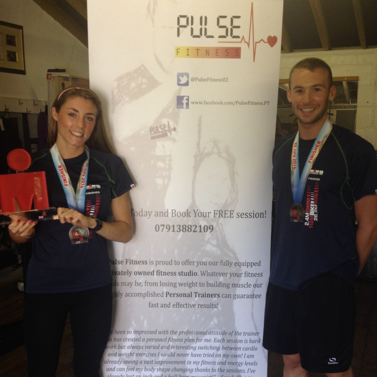 Personal Training from two World Class athletes in our private fitness studio. Plus online triathlon coaching https://t.co/YMKD57vykR 07885763723