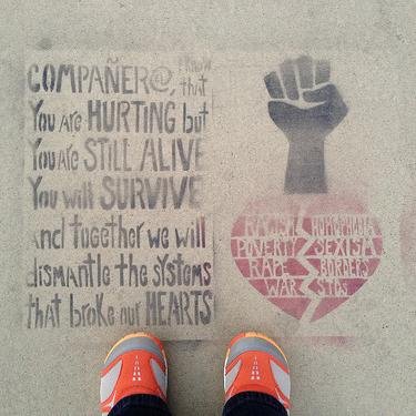 Inspired backup & company. Do justly. Love mercy. Smash patriarchy.