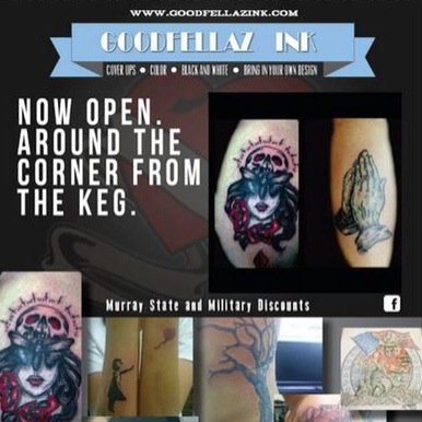 GoodFellazInk's profile picture. Murray's newest tattoo studio. Come in and get yours today. Owned by Tony Artis