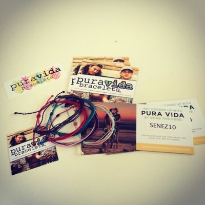 GET 10% OFF on your order #PuraVidaBracelets with the code SENEZ10