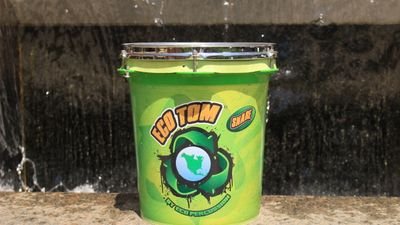 ECO Tom is a new kind of eco-friendly percussion instrument.  Patented.