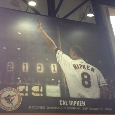 Just a simple guy who loved watching Cal Ripken Jr. play America's Favorite Past Time! I'm a die-hard Blackhawks fan and Notre Dame fan who likes playing golf.