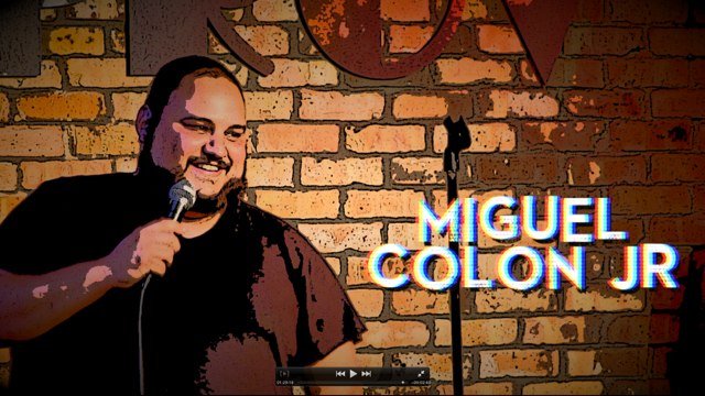 Miguel Colon Jr is a profesional stand up comedian