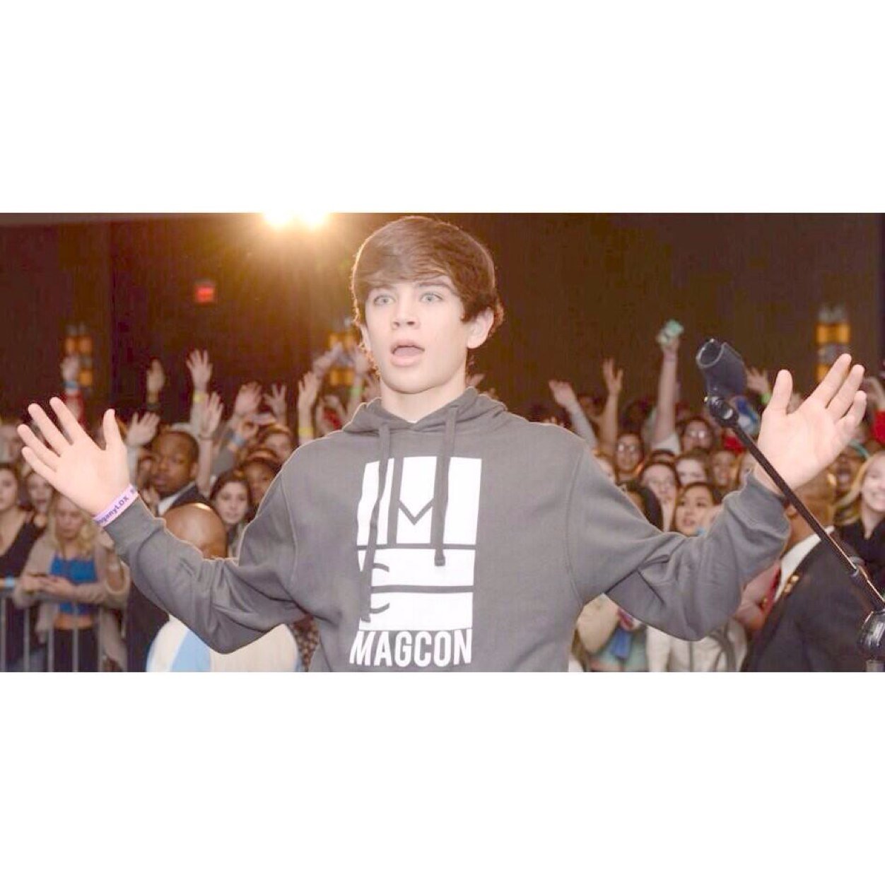One time i met Nash grier and he was wearing a brooklyn jersey, so now im wearing a brooklyn jersey