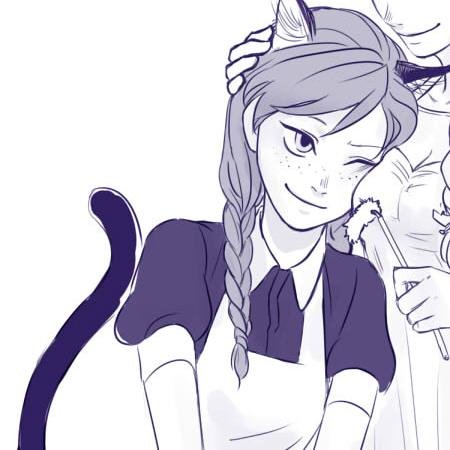AnnaFrozenSis's profile picture. Hi, I'm A-Meow, Dammit! Uh I mean, I'm Anna. Sister to @DarkHeartElsa. Don't tell Elsa but...I'm part Cat now.