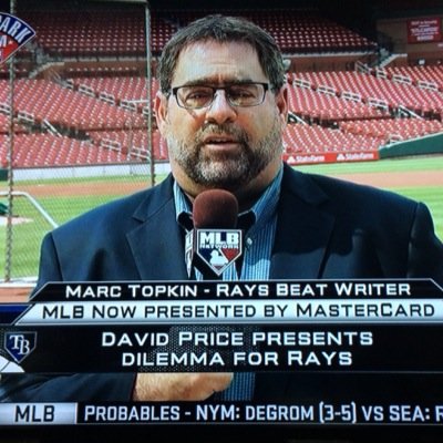 Marc Topkin has covered the Rays for the Tampa Bay Times (formerly St. Petersburg Times) and  http://t.co/8QlAF2xl since, well, forever.