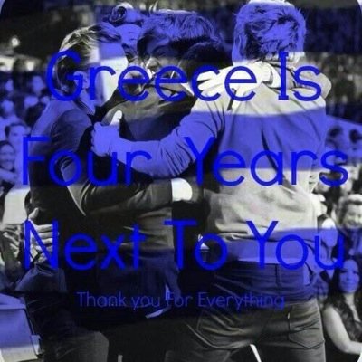 #Happy4thAnniversaryFromGreece http://t.co/VPrIPUjUMw
