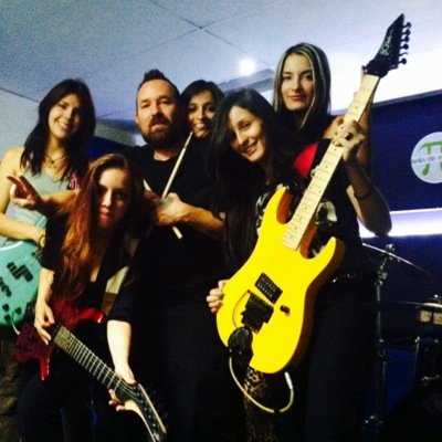 Girls Can Rock , Banda femenina de Medellín Colombia,GCR,nace en el 2013.Como banda de covers Hard rock/Alternativo. Contratos y contactos 3012003126,Oxijam Pro