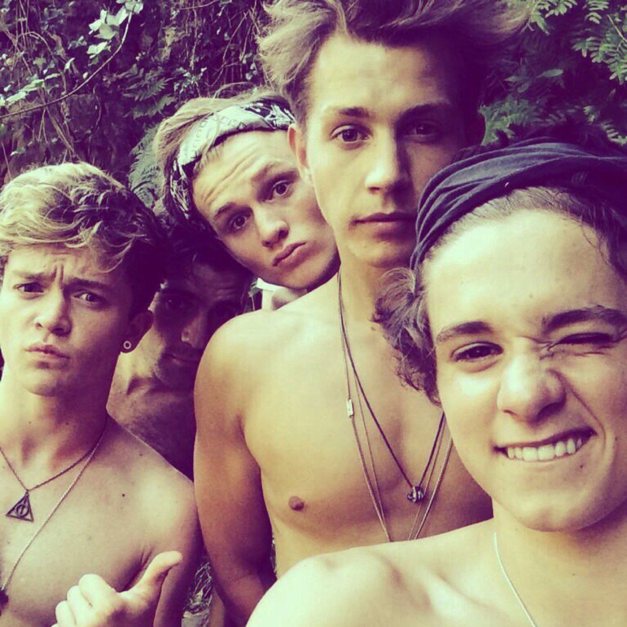 Once, after a concert, i think The Vamps drove past me in their van and i was emotionally unstable