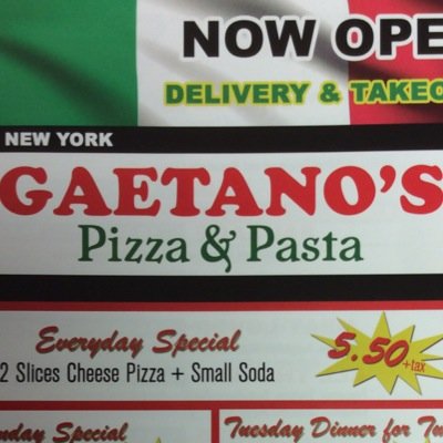 GaetanosMiami's profile picture. We Pledge Superb Quality and Service. Former owner of Cozzoli's Dadeland. PH: 786-542-5860