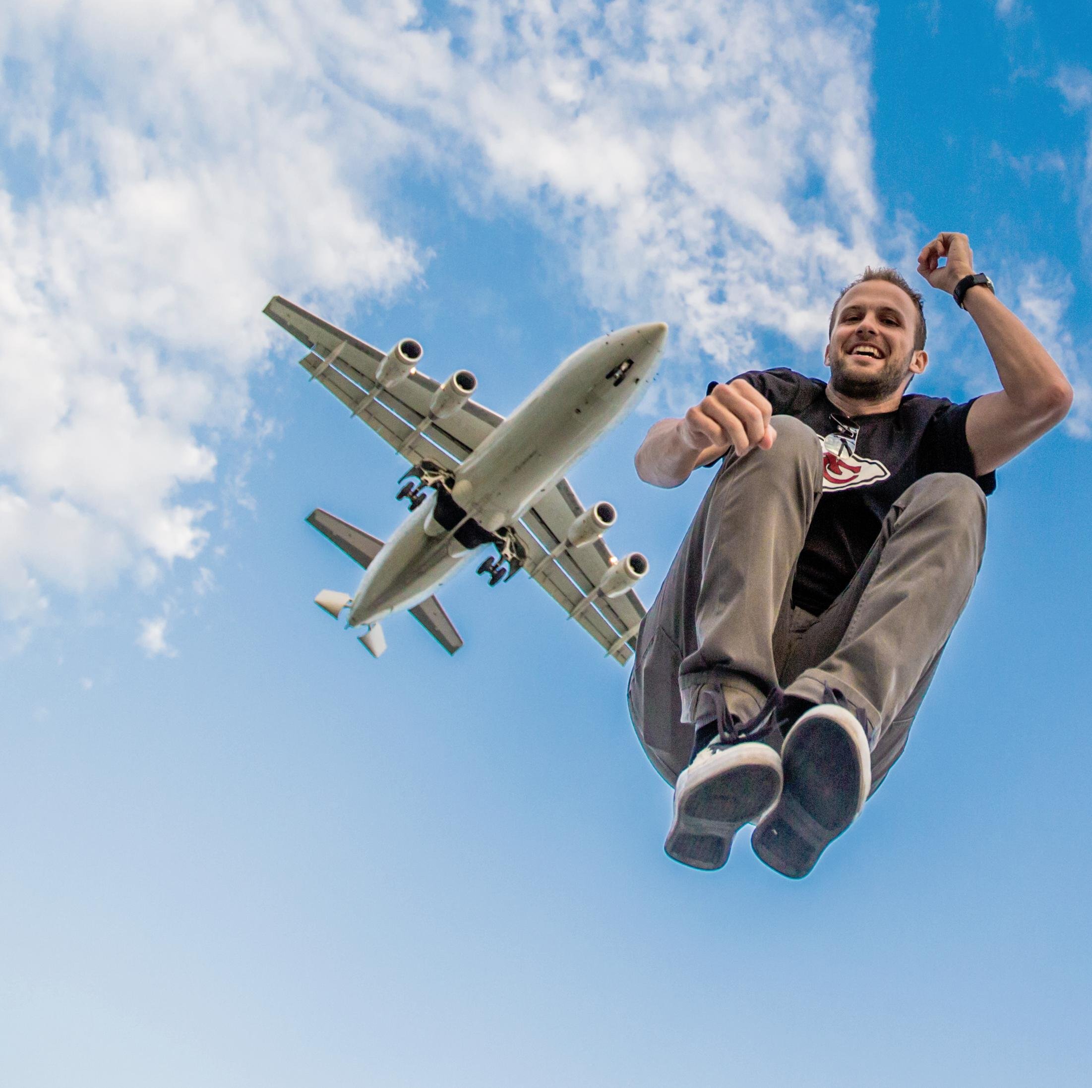 Airline-Pilot, Photographer and Producer of films showing flying machines. The #avgeek force is strong in this one!