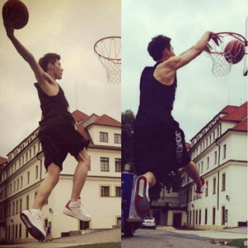 Parody of 吴亦凡's. Actor, basketball player, rapper.