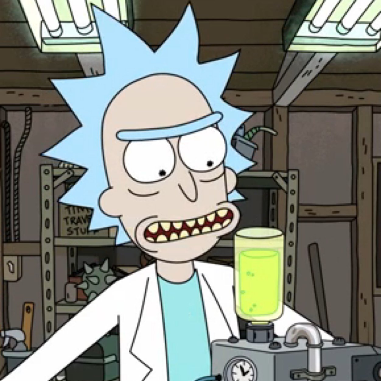 Rick Sanchez of Earth Dimension C -137
follow me and ill follow you back