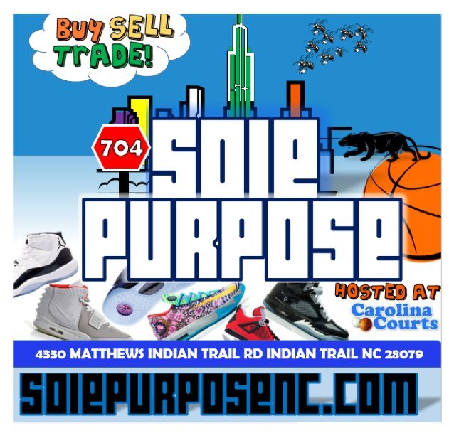 Exclusive Sneaker Events! Charlotte NC  Est. 2014 IG: @solepurpose