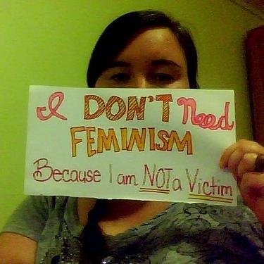 Supporting women around the world who choose to stand against feminism.