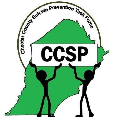 Chester County Suicide Prevention Task Force | Working Together to Prevent Suicide | National Suicide Hotline: 
1-800-273-TALK