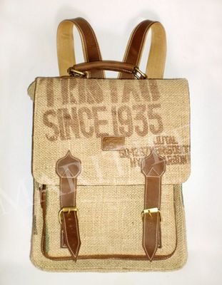 an eco fashion brand from Surabaya-INA,producing handmade & handpainted bags &shoes from recycled materials such as rice sacks and http://t.co/X3AD83jSQI