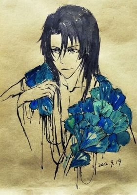 I'm a Beautiful Peacock with my beutiful Zanpakutou, Ruri'iro Kujaku. [ID/EN]. #BleachRP #IndonesianRP