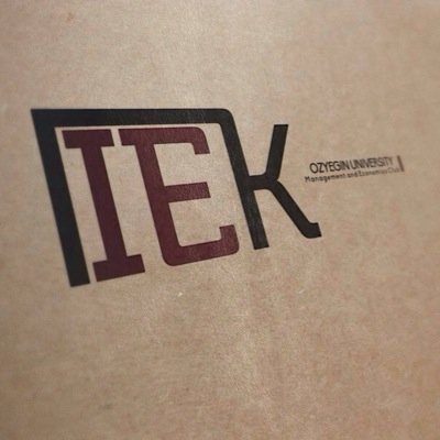 Özyeğin Üniversitesi İşletme ve Ekonomi Kulübü | Ozyegin University Management and Economics Club       instagram:ozuiek