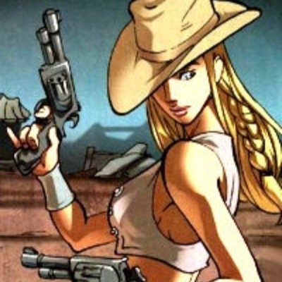 WildWestInez's profile picture. Western-themed mercenary that ain't cheap. One thing you’d best learn, pronto… don’t never touch a Texas girl’s gun.
