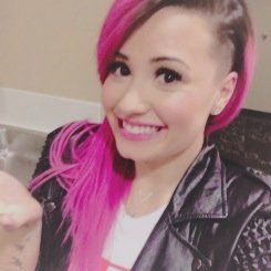 So in love with you @ddlovato . You are perfect no matter what the people say. Lovatics will always be here for you. I love you so much babe.