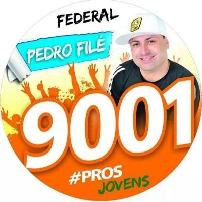 Pra Deputado Federal vote Pedro Filé 9001 #PROSJovens e pra vc tbm!