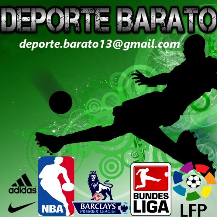 Camisetas de futbol, baloncesto, beisbol y mas!! Al mejor precio y la mejor calidad. Trato serio y seguro. CONTACTO POR MD O CORREO (deporte.barato13@gmail.com)