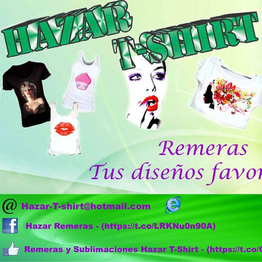 Venta de remeras sublimadas. Modelos y talles exclusivos con mas de 3000 diseños, fotos y dibujos de lo que mas te guste. Bandas de rock, anime, etc.