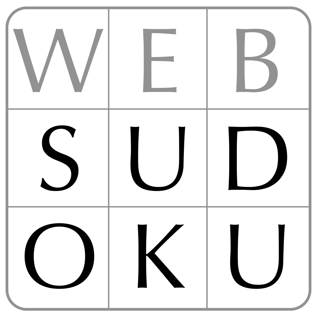 Web's most popular sudoku site, with 250,000 daily visitors. Also for Android: https://t.co/BEBsocCFwS and iPad: https://t.co/TcDpd8Yxc2