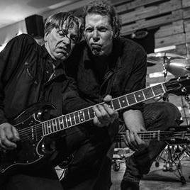 if Iggy Pop and Little Richard had a baby and then it had a baby with Johnnie Ramone then it had a baby with Link Wray then it had one with Screamin Jay Hawkins