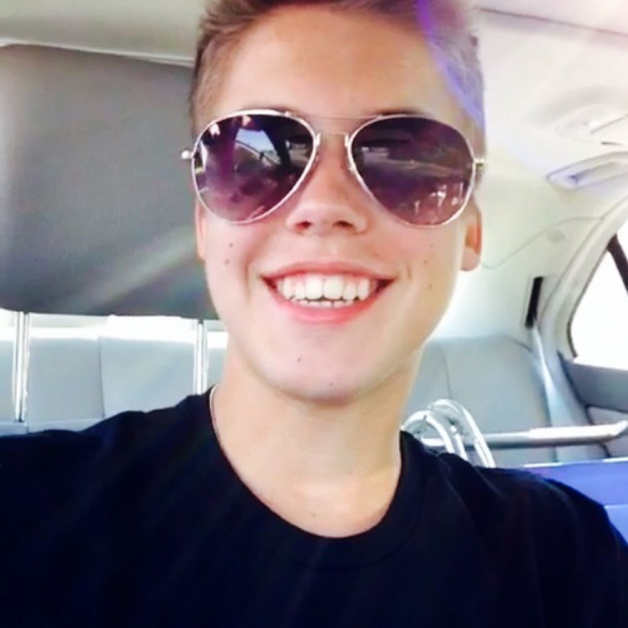 he's my sunshine. 
 why?  
 because he pushes away the rain.