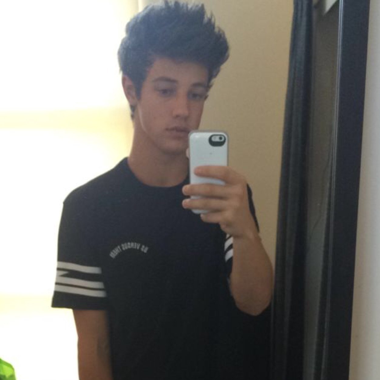 Congrats baby, you got your wish. Cam followed you, Cam knows you exist. All your hard work paid off.♡