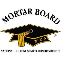 Mortar Board is a national honor society recognizing college seniors for their exemplary scholarship, leadership and service.