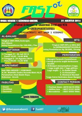 Remassmabom1's profile picture. Official Account Remas Al-Akbar @smabom_gresik