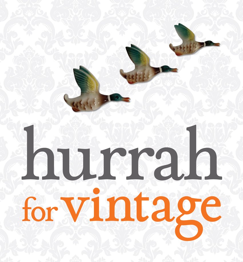 Hurrah For Vintage online store. Find beautiful, unique, quirky, vintage and retro accessories for your home all at affordable prices with P&P included.