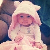 Gurgles and giggles, holding her hands out to the TL. (Mommy: @Lilianna_Flower) Daughter of Poseidon.