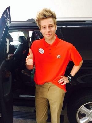 working at target