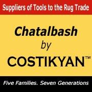 CHATALBASH BY COSTIKYAN supplies, Rug Tools & Scissors, Tags, Barbs & Guns, Rug Hanger Clips, Cleaners, Moth Proofing, Inks, Touch-Up Markers etc...