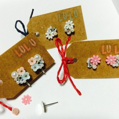 *⃝̣◌⑅⃝◍♡◌*⃝̥◍♡ welcome！shop”LULU”! handmade Please enjoy it！！ *⃝̣◌⑅⃝◍♡◌*⃝̥◍♡ 
mer8月号で紹介されました！
フリマアプリにて販売中です。